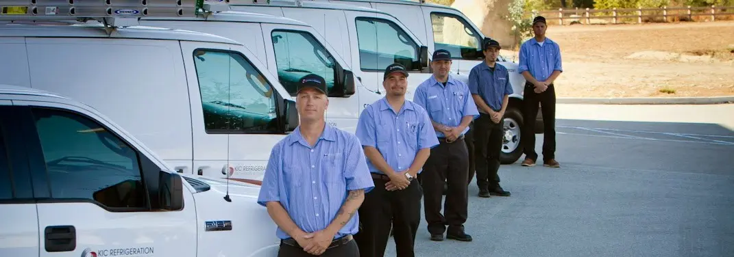 KIC Refrigeration crew ready for Mini Split Repair jobs across St. Charles